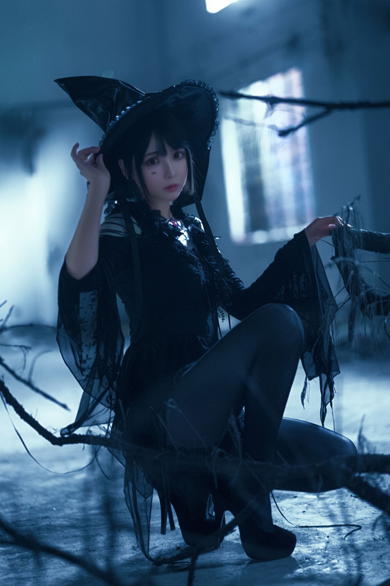 微博美少女疯猫ss写真魔女|柠檬皮