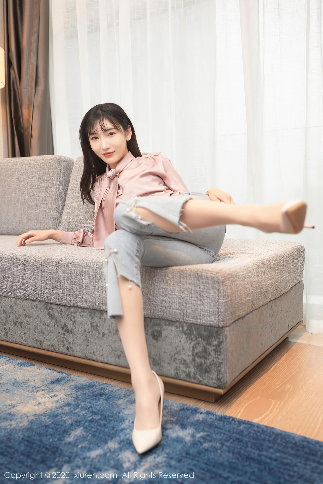 View - XIUREN秀人网 - XiuRen 美女模特 - model写真第No.2955期陆萱萱|柠檬皮